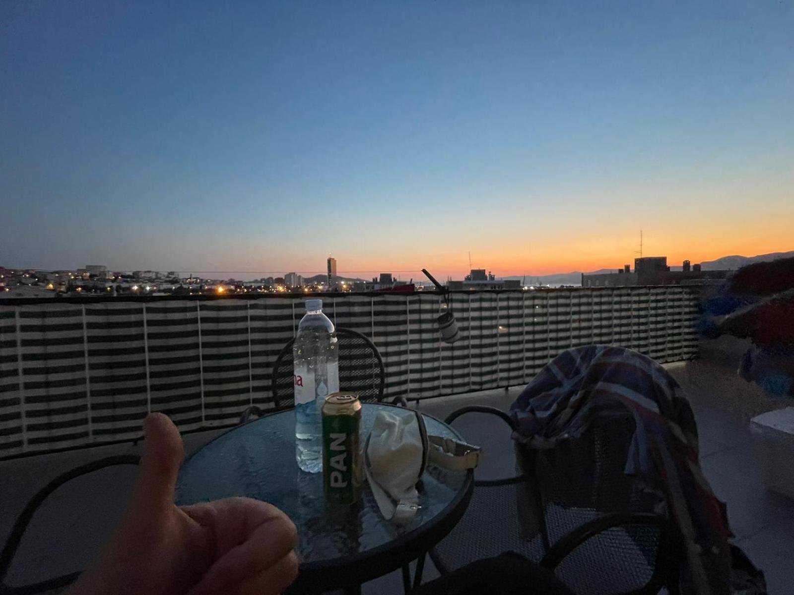 Eva Split Sunset City View Teracce Exterior foto